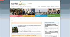 Desktop Screenshot of leo-statz-berufskolleg.de